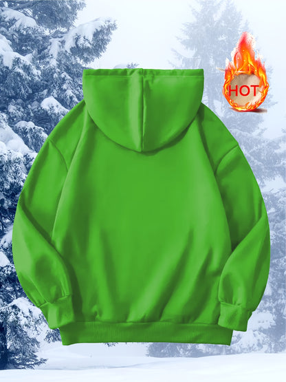 Comfortable Sherpa Fleece Hoodie for Women with Hooded Long Sleeve Warm Relaxed Oversized Style