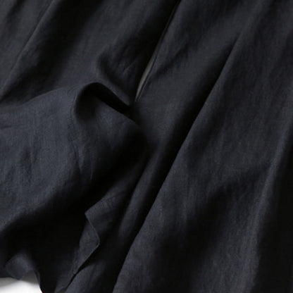 Effortless Linen Wide Leg Pants for Women with High Waist Pleated Relaxed Flowing Casual Style