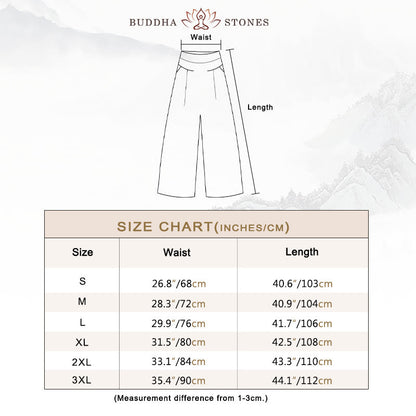 Effortless Linen Wide Leg Pants for Women with High Waist Pleated Relaxed Flowing Casual Style