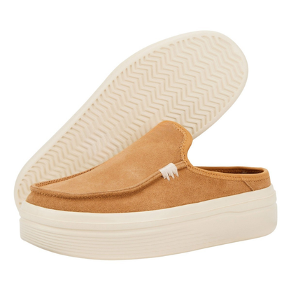 Comfortable Mules for Women with Backless Slip On Cushioned Platform Sole Casual Style