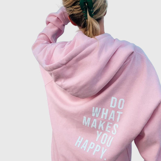 Comfortable Graphic Print Hoodie for Women with Drawstring Hood Long Sleeve Oversized Relaxed Style
