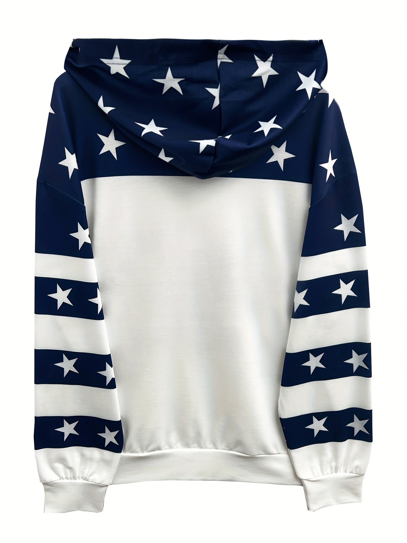Women's Clothing Europe and the United States Autumn and Winter New Printed Hoodie Pull-out Sweater Casual Loose Hoodie