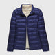 Dark blue stand-up collar / S (2-4)
