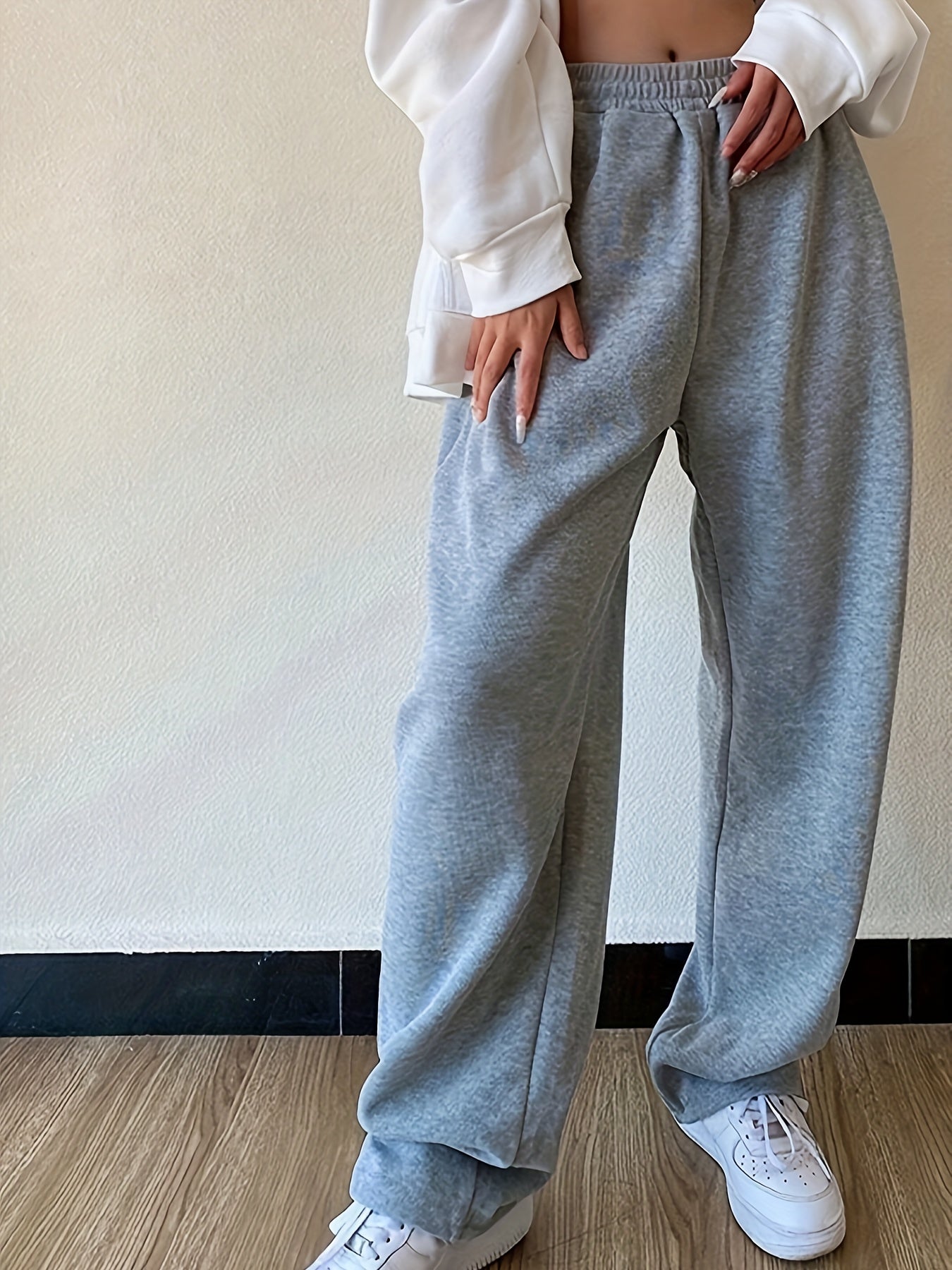 Autumn And Winter Beauty European And American Fashion Casual Trousers