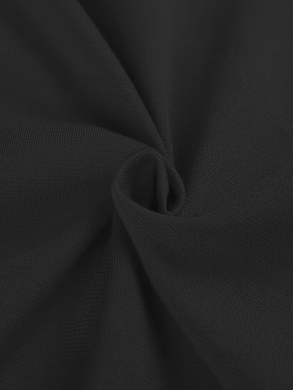 Elegant Sheath Midi Dress for Women with Split Neck Sleeveless Crossover Waist Bodycon Cocktail Style