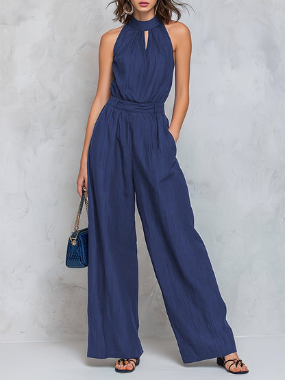 Sleeveless Set, Summer New Arrival, with Pockets, Casual Fashion Versatile
