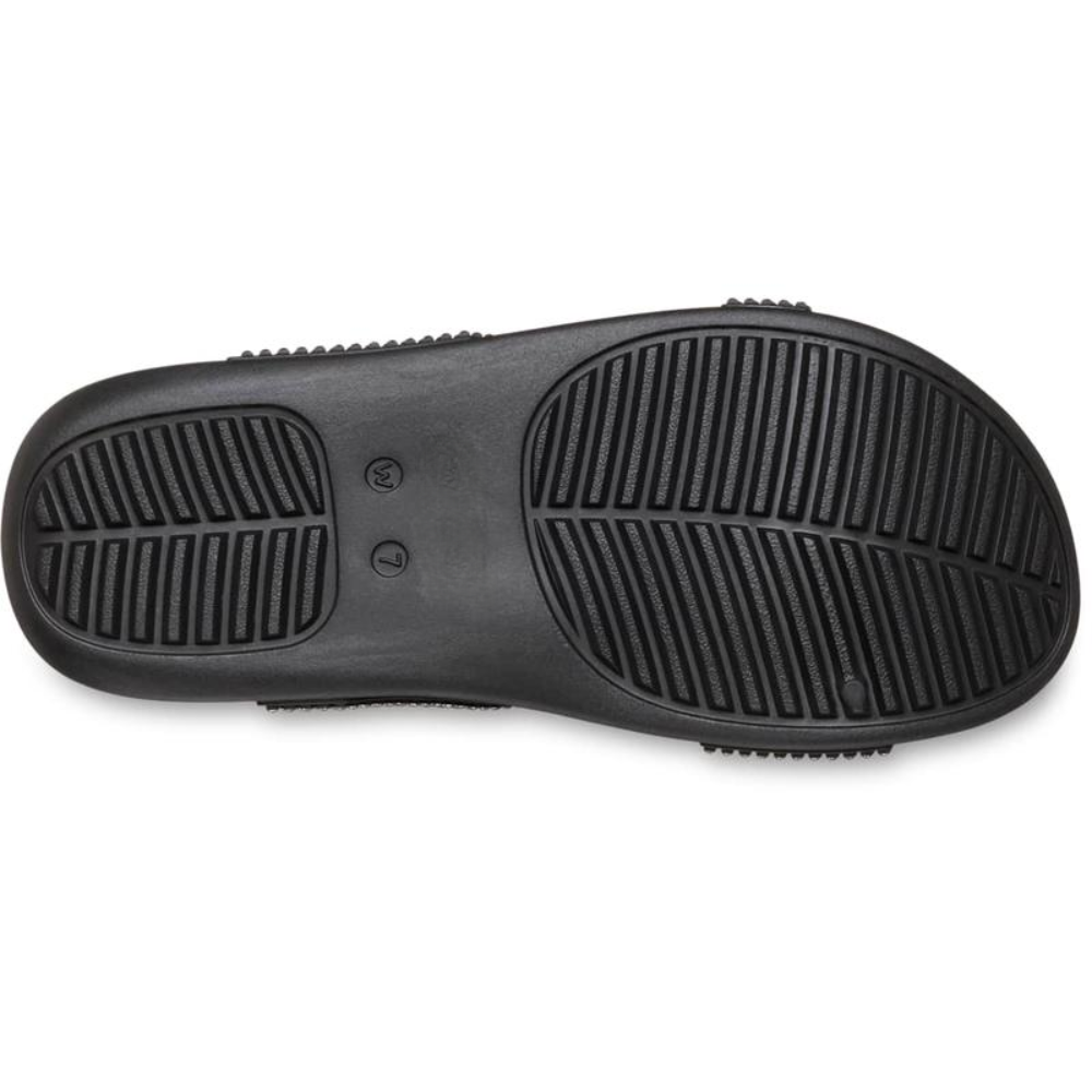 Comfortable Slide Sandals for Women with Textured Double Strap Cushioned Footbed Slip On Style