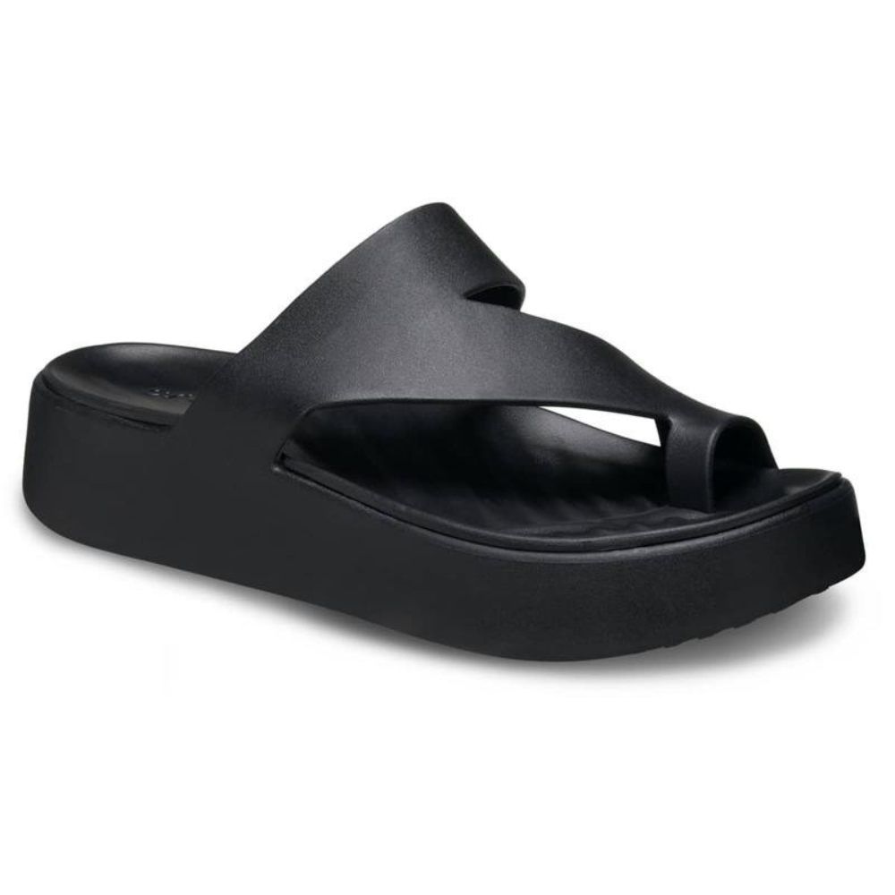Comfortable Platform Sandals for Women with Cutout Wide Band Foam Slide Waterproof Style