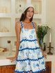 White & Blue / S (2-4)