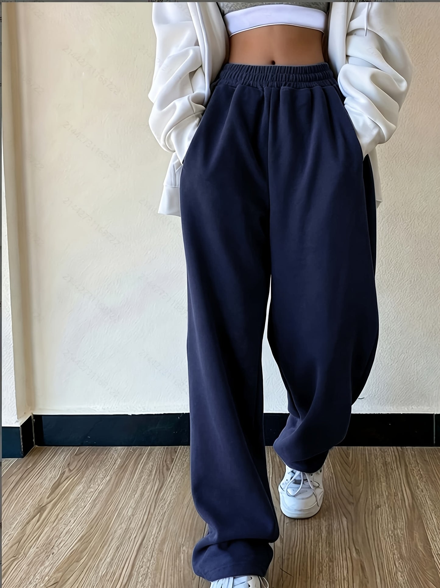 Autumn And Winter Beauty European And American Fashion Casual Trousers