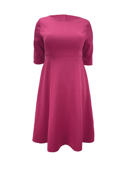 Plus Size - Plus Size - TB6312 Plus Size Fashion Elegant Temperament Dress