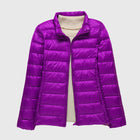 Purple Stand-up Collar
