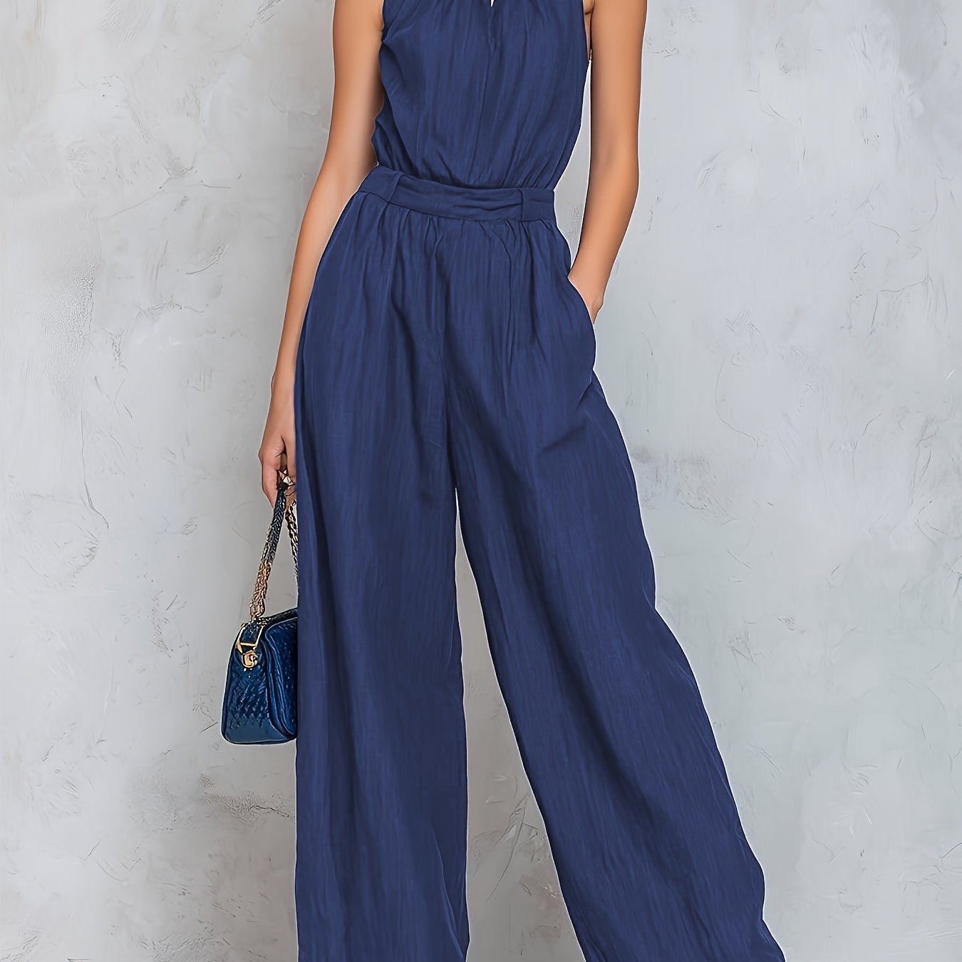 Sleeveless Set, Summer New Arrival, with Pockets, Casual Fashion Versatile