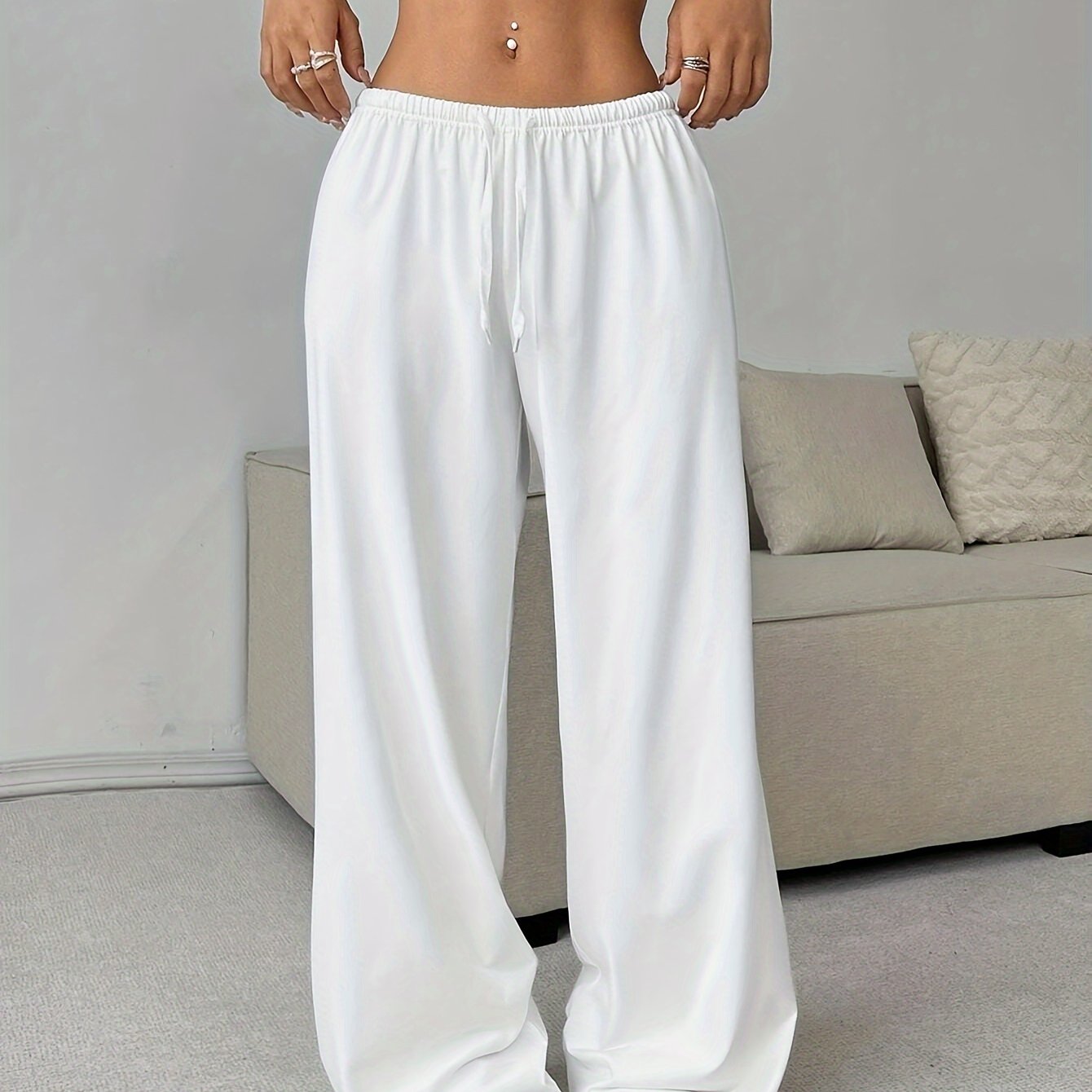 Autumn/Winter Limited Edition Women's Fashion Small Sweatshirt with Warm Fabric Long Pants