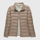 Khaki Stand-up collar