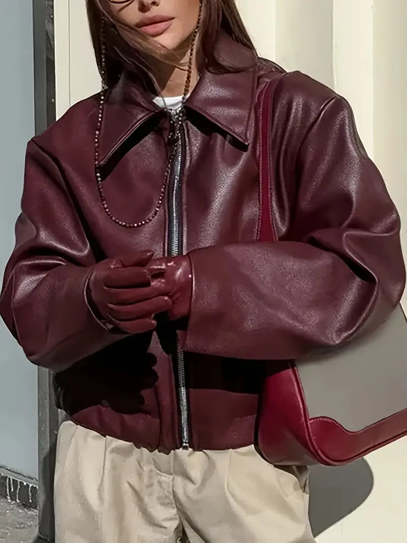Christine | Women's Relaxed Fit Bomber Jacket
