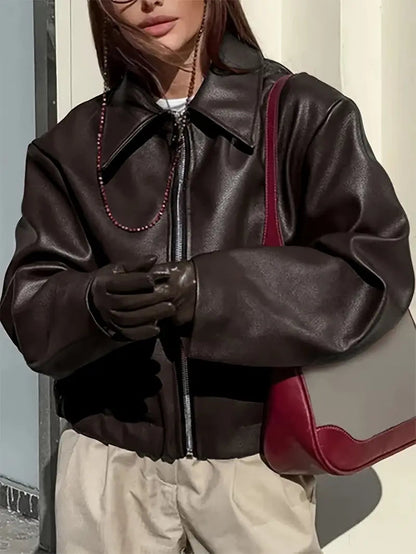 Christine | Women's Relaxed Fit Bomber Jacket