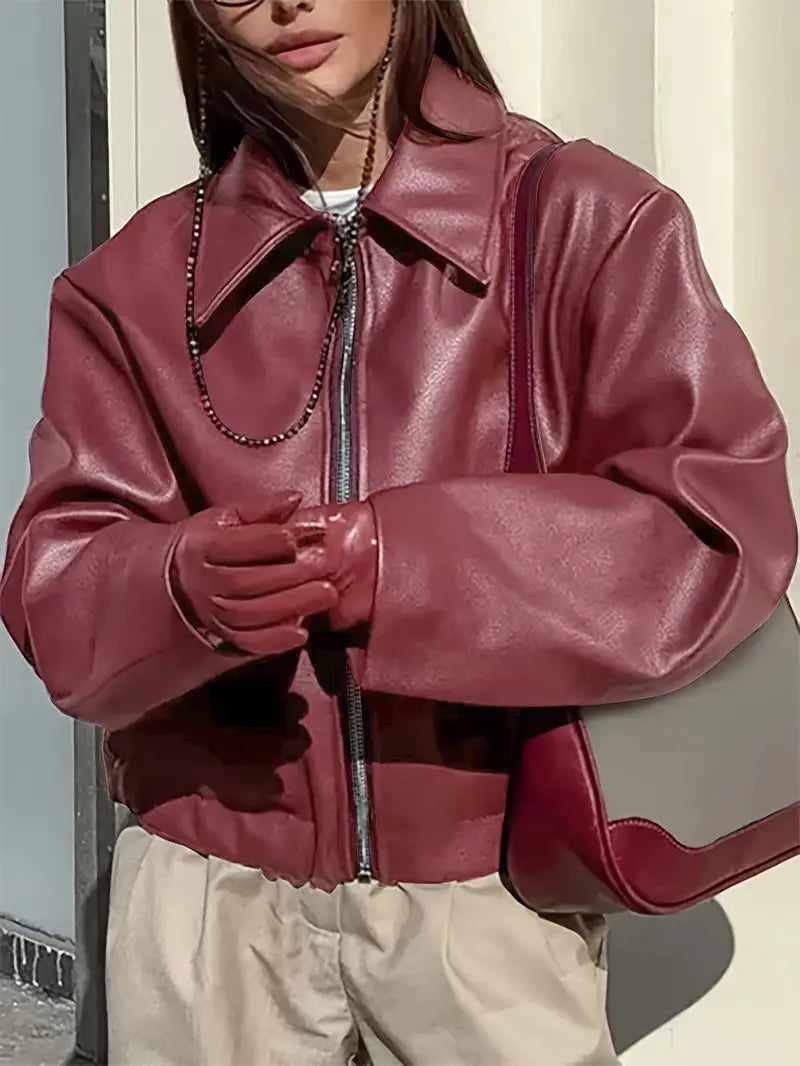 Christine | Women's Relaxed Fit Bomber Jacket