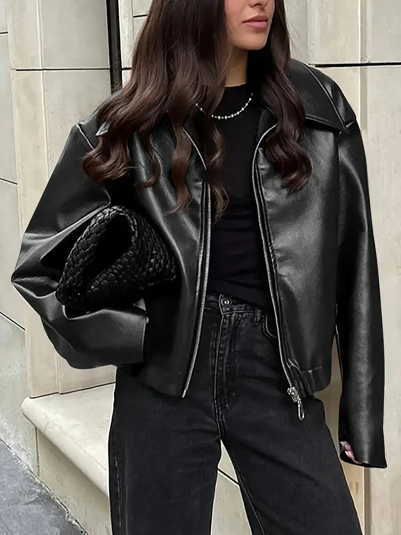 Christine | Women's Relaxed Fit Bomber Jacket