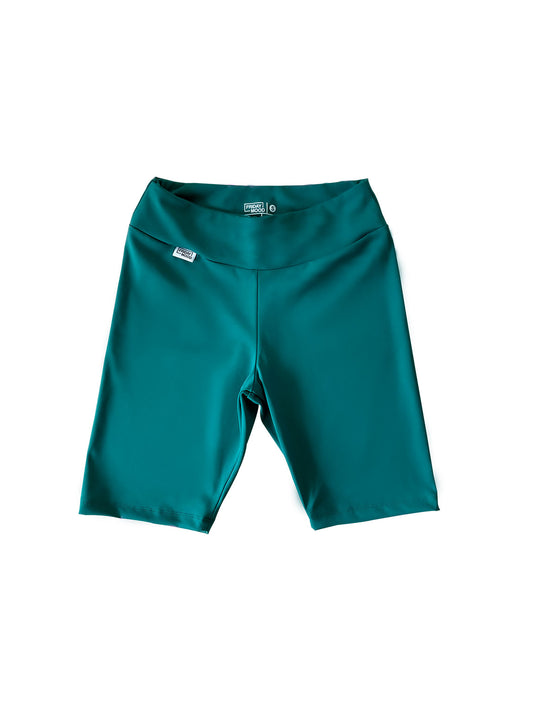 Bike shorts women dark green