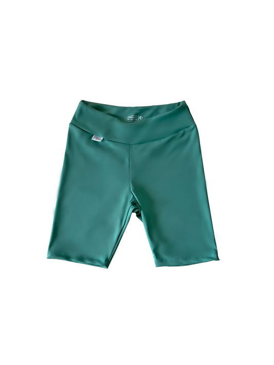 Bike shorts women light green