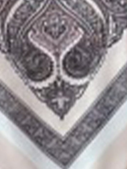 Effortless Paisley Print Jumpsuit for Women with Spaghetti Strap Backless Wide Leg Bohemian Style